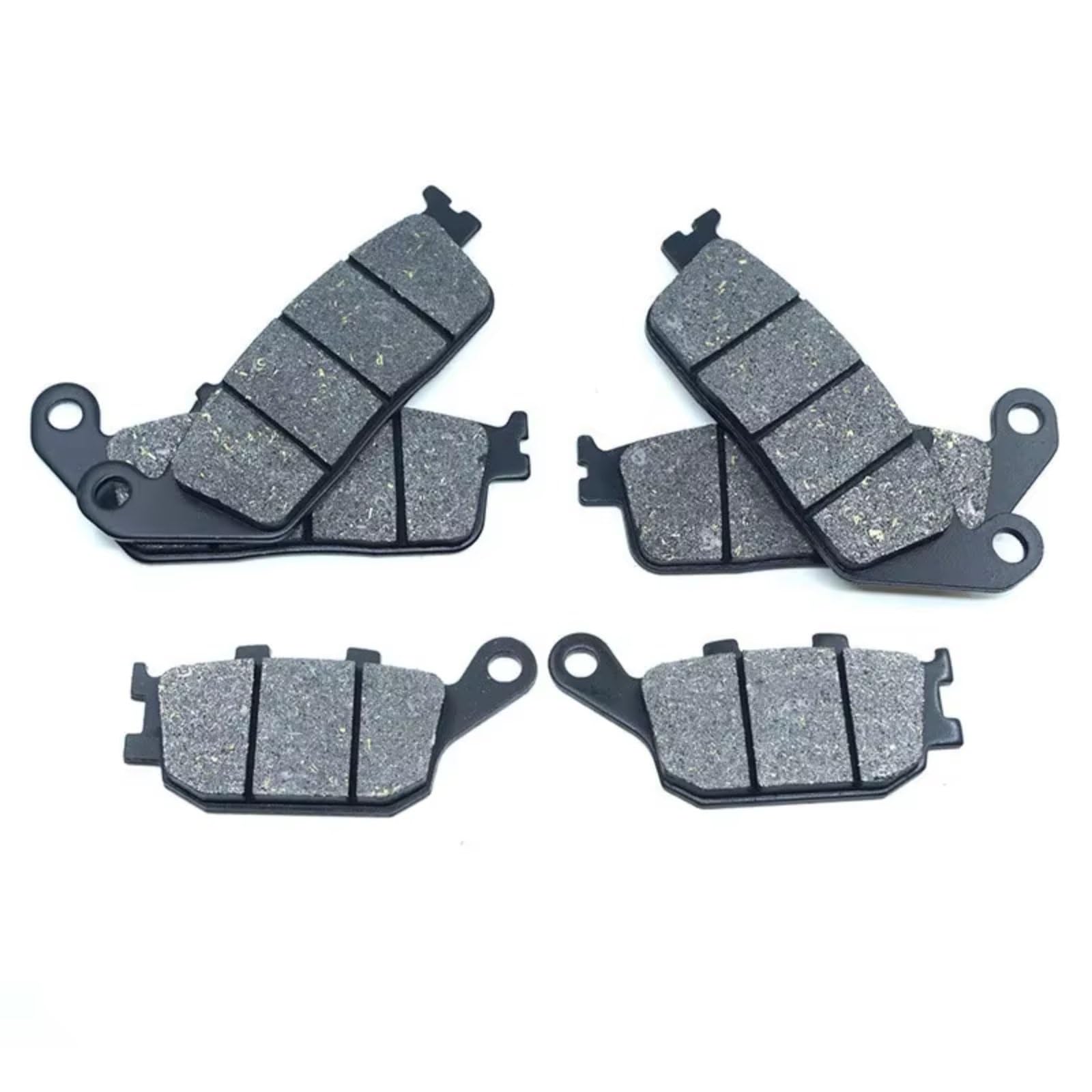 TATARENGS Motorrad Bremsgummi Kompatibel Mit CB600F2 Für Hornet S 2000 2001 2002 2003 2004 Vorne Hinten Bremsscheibe Pads Set Kit Motorrad Bremsbeläge(Whole Set) von TATARENGS