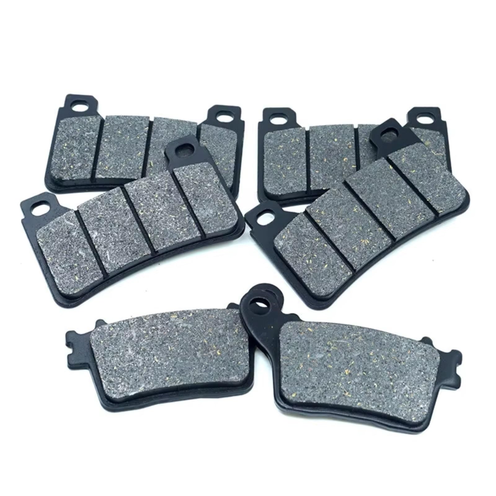 TATARENGS Motorrad Bremsgummi Kompatibel Mit CBR1000RR Für Fireblade 2006-2016 Für CBR1000RRA ABS 2009-2016 Bremsbeläge Vorne Hinten Set Motorradbremsbeläge(Whole Set 3 Pads) von TATARENGS