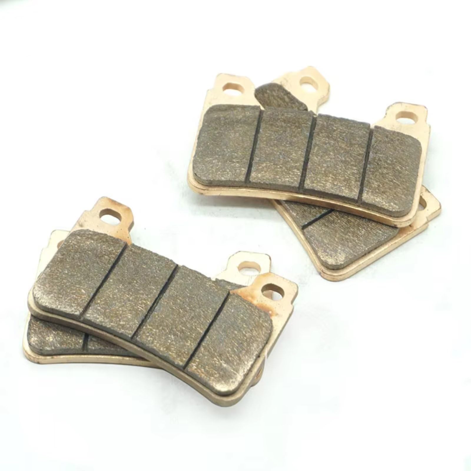 TATARENGS Motorrad Bremsgummi Kompatibel Mit CBR1000RR Für Fireblade 2006-2016 Motorrad-Bremsbeläge Vorne Und Hinten, Belagsatz, Motorrad-Bremsbeläge(2X Front Brake Pads) von TATARENGS