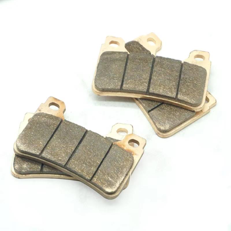 TATARENGS Motorrad Bremsgummi Kompatibel Mit CBR1000RR Für Fireblade 2006-2016 Motorrad-Bremsbeläge Vorne Und Hinten, Belagsatz, Motorrad-Bremsbeläge(2X Front Brake Pads) von TATARENGS