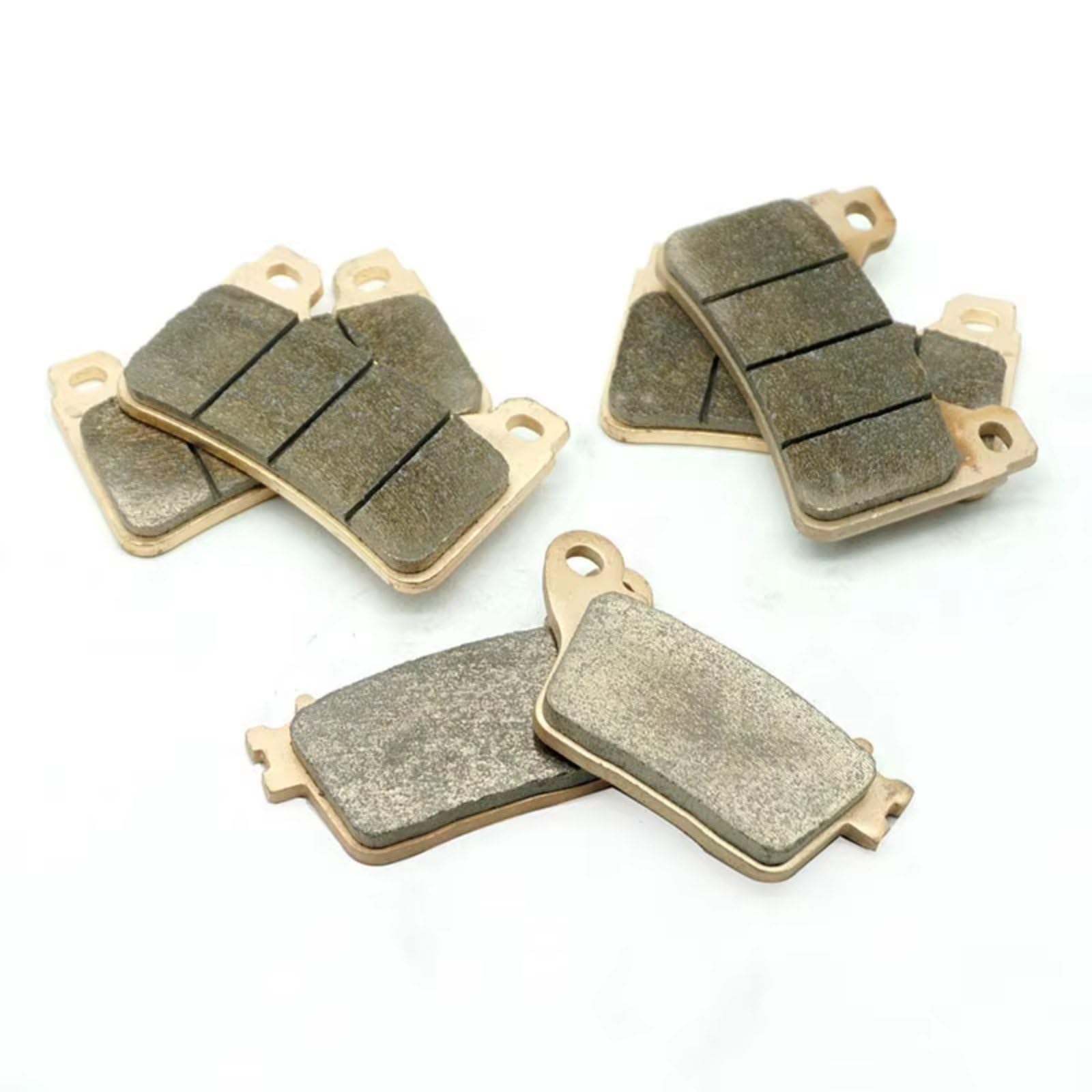 TATARENGS Motorrad Bremsgummi Kompatibel Mit CBR1000RR Für Fireblade 2006-2016 Motorrad-Bremsbeläge Vorne Und Hinten, Belagsatz, Motorrad-Bremsbeläge(Whole Set 3 Pairs) von TATARENGS