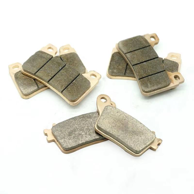 TATARENGS Motorrad Bremsgummi Kompatibel Mit CBR1000RR Für Fireblade 2006-2016 Motorrad-Bremsbeläge Vorne Und Hinten, Belagsatz, Motorrad-Bremsbeläge(Whole Set 3 Pairs) von TATARENGS