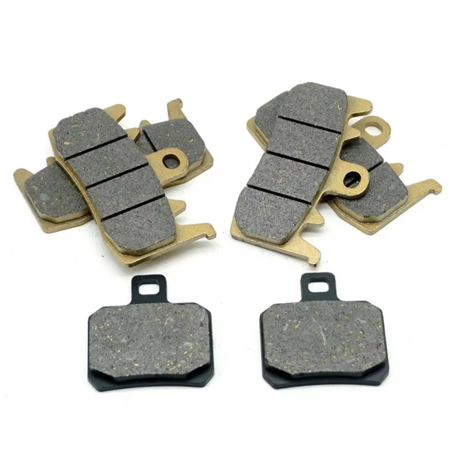 TATARENGS Motorrad Bremsgummi Kompatibel Mit Ducati Hyper Srada 800 Für Hyper Srada ABS 800 2013 2014 2015 Motorrad Vorne Hinten Bremsbeläge Kit Set(Front and Rear) von TATARENGS