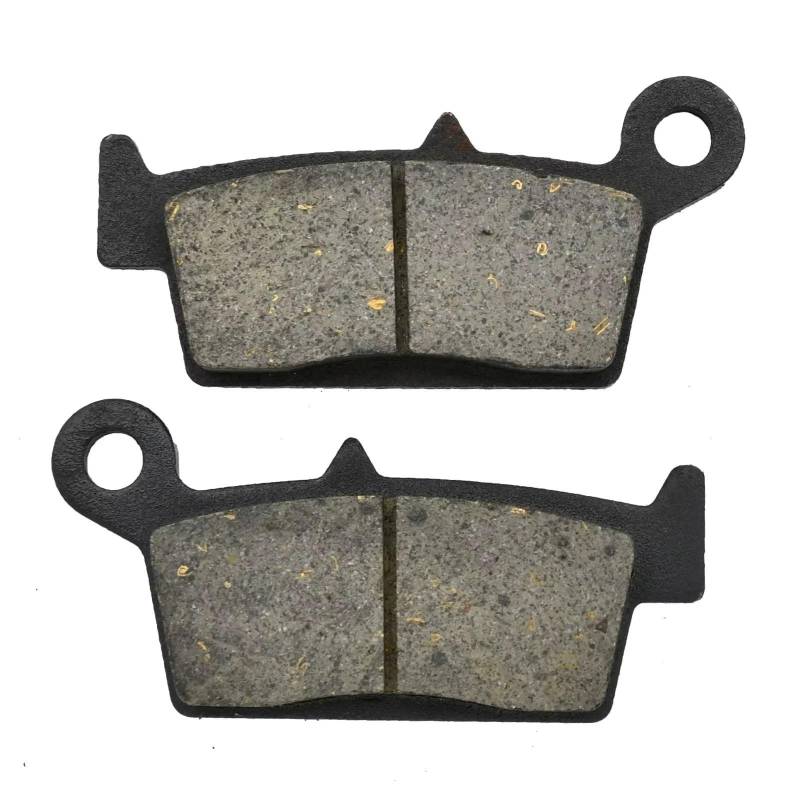 TATARENGS Motorrad Bremsgummi Kompatibel Mit KX125 KLM 1995-2005 Für KLX250 KLMR 1995-2007 Für KLX300 RA 1997-2007 Motorrad Vorne Und Hinten Bremsbeläge(Rear) von TATARENGS