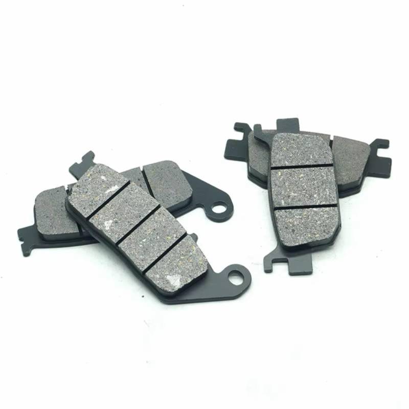 TATARENGS Motorrad Bremsgummi Kompatibel Mit NSS125 Für Forza 2015-2020 Für SH125 2013-2018 Motorrad-Roller-Bremsbeläge Vorne Hinten Motorrad-Bremsbeläge(Front Rear Pads) von TATARENGS