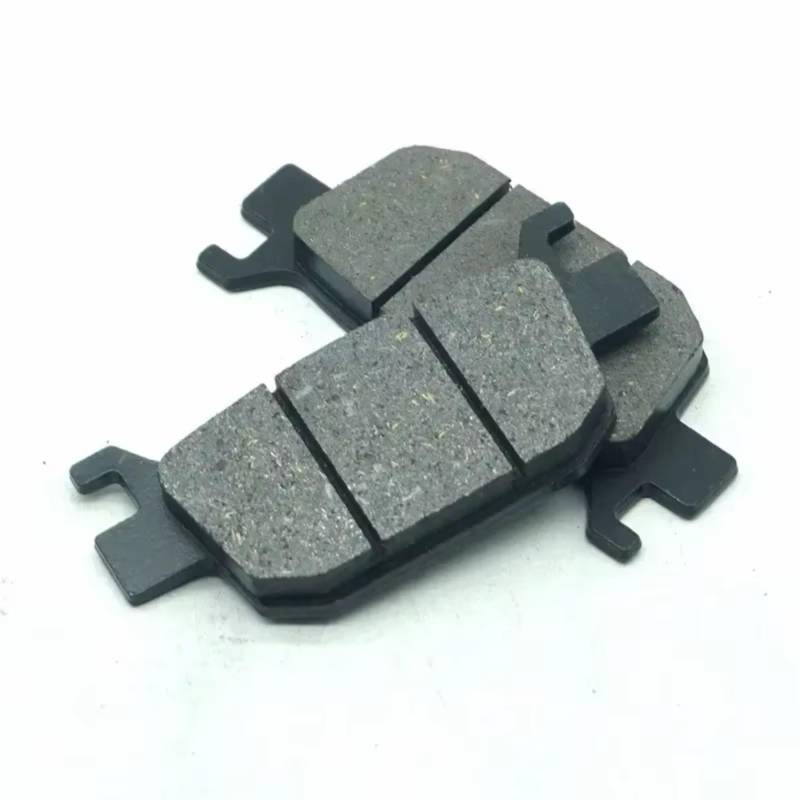 TATARENGS Motorrad Bremsgummi Kompatibel Mit NSS250 Forza EX Für Forza 2005 2006 2007 2008 Für Forza Z 2005 2006 Roller Vorne Hinten Bremsbeläge Motorrad Bremsbeläge(Rear Brake Pads) von TATARENGS