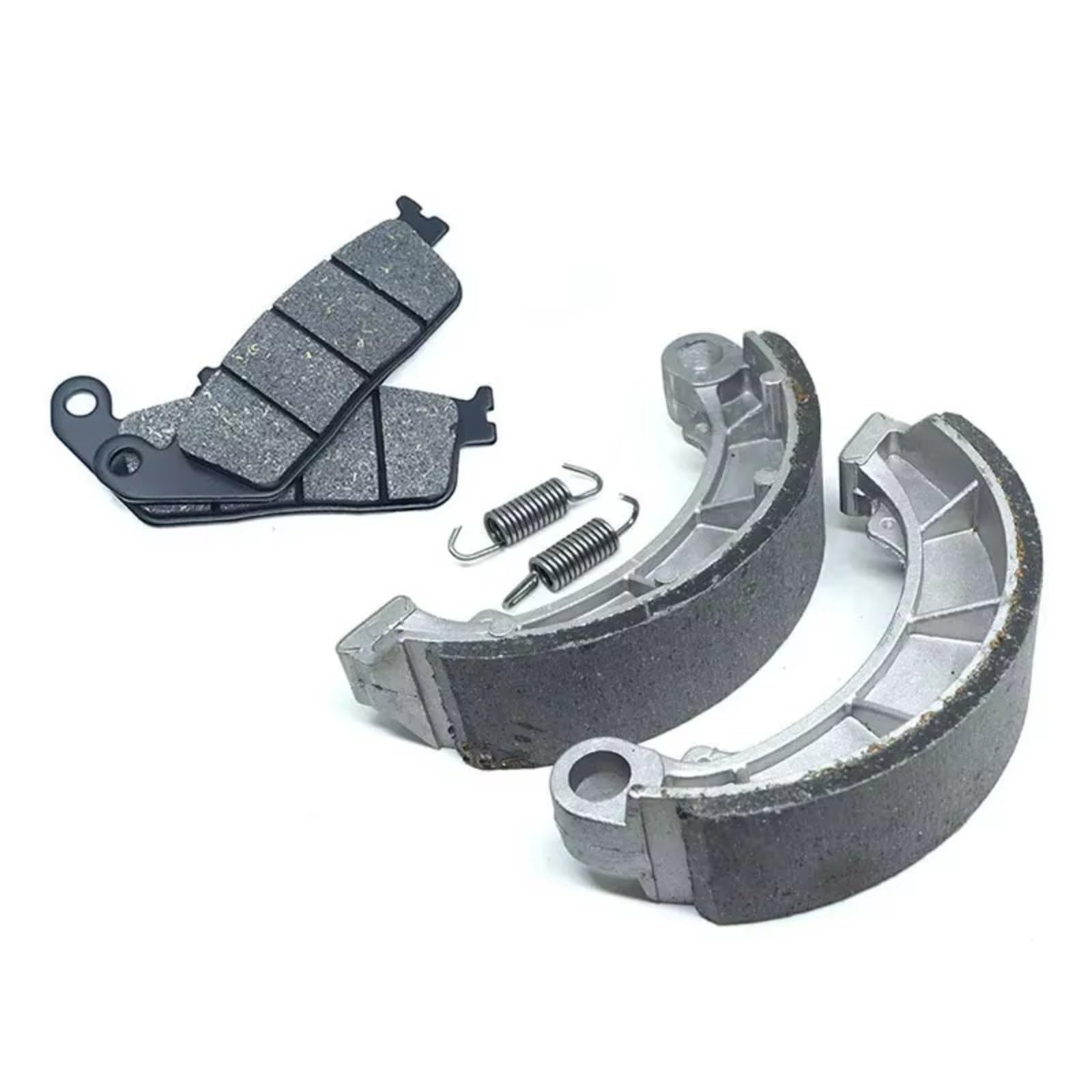TATARENGS Motorrad Bremsgummi Kompatibel Mit NV400 DCY DC1 DC2 NC40 Für Shadow Slasher 2000-2002 Motorrad Vorne Hinten Bremsbeläge Kit Set(Front Rear Set) von TATARENGS