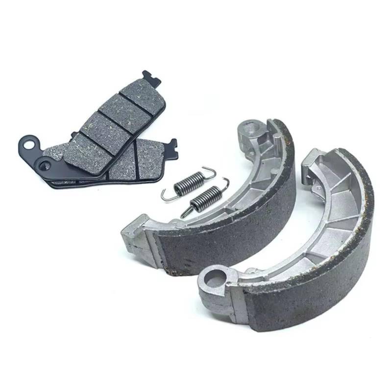TATARENGS Motorrad Bremsgummi Kompatibel Mit NV400 DCY DC1 DC2 NC40 Für Shadow Slasher 2000-2002 Motorrad Vorne Hinten Bremsbeläge Kit Set(Front Rear Set) von TATARENGS