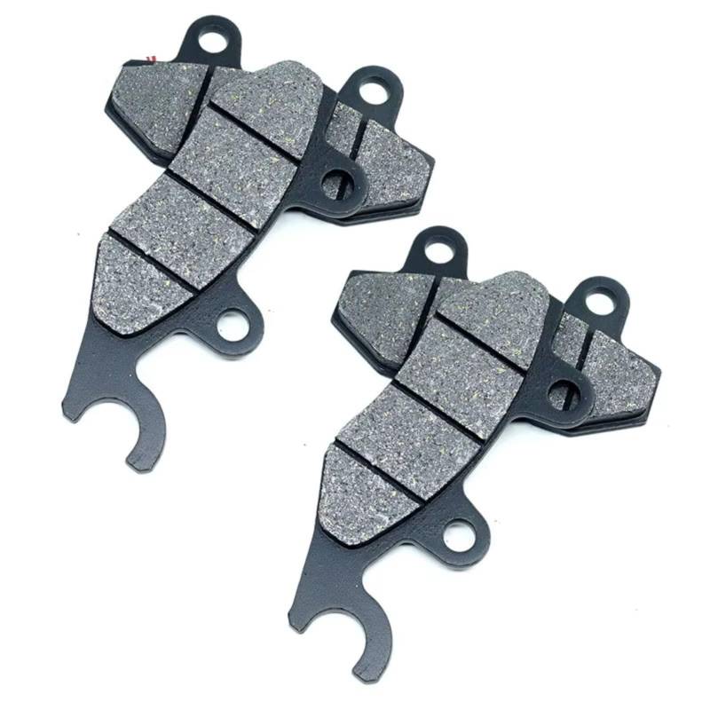 TATARENGS Motorrad Bremsgummi Kompatibel Mit Ninja 250 2010-2016 Für Ninja 300 2013-2016 Vorne Hinten Bremsbeläge Set Motorrad Bremsbeläge(Whole Set) von TATARENGS