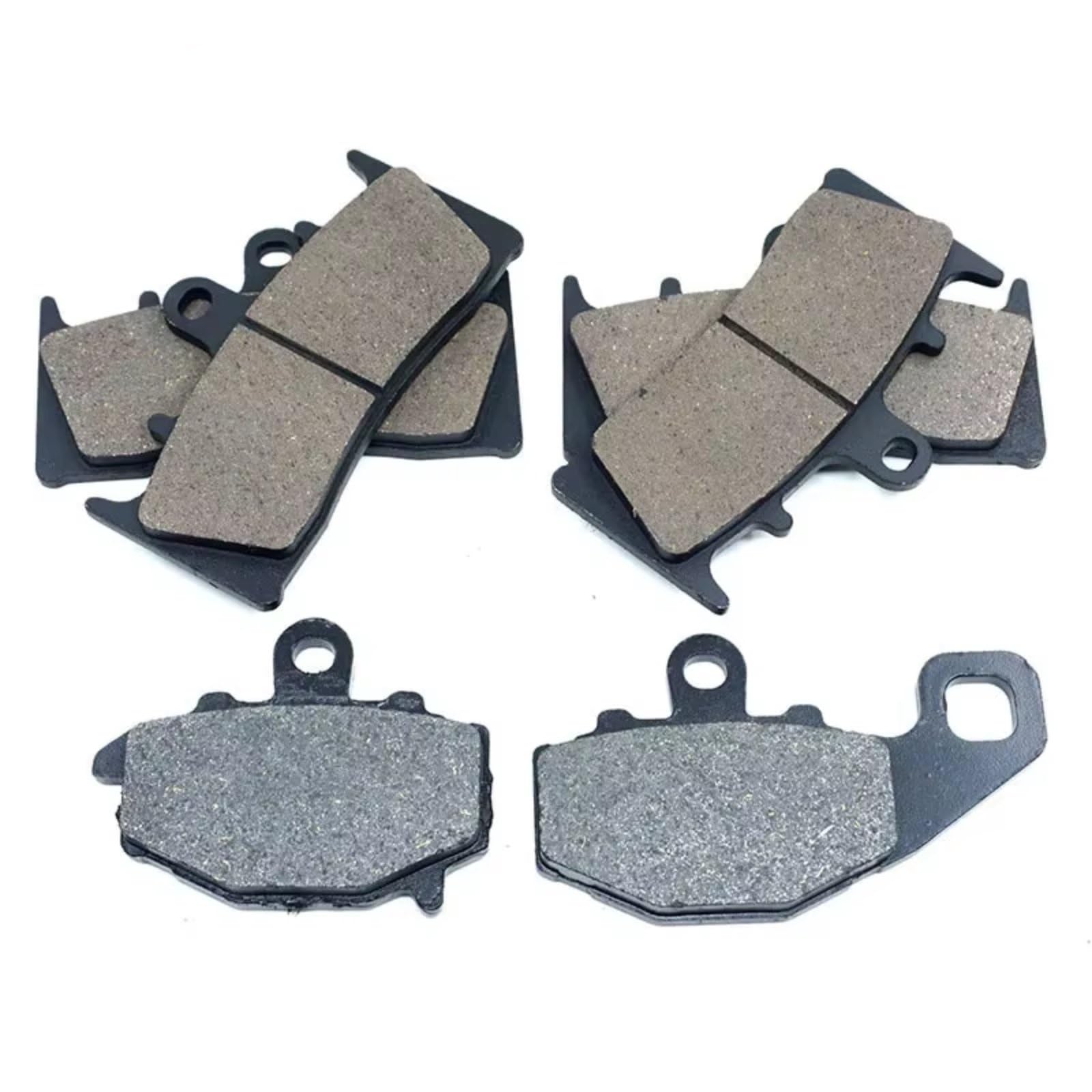 TATARENGS Motorrad Bremsgummi Kompatibel Mit Ninja Für ZX-6R 600 1998-2002 Für ZX-9R 1997-2001 Für ZZR600 J6F J7F J8F 2005-2007 Vorne Hinten Bremsbeläge Kit(Front and Rear) von TATARENGS