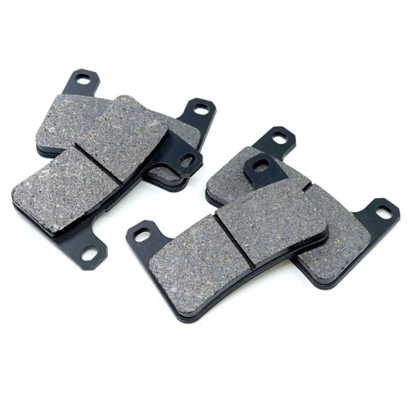 TATARENGS Motorrad Bremsgummi Kompatibel Mit Suzuki Für DL1000XA Für V-Strom 1000 Für Adventure 2017 2018 Motorrad Vorne Hinten Bremsbeläge(2X Front Brake Pads) von TATARENGS