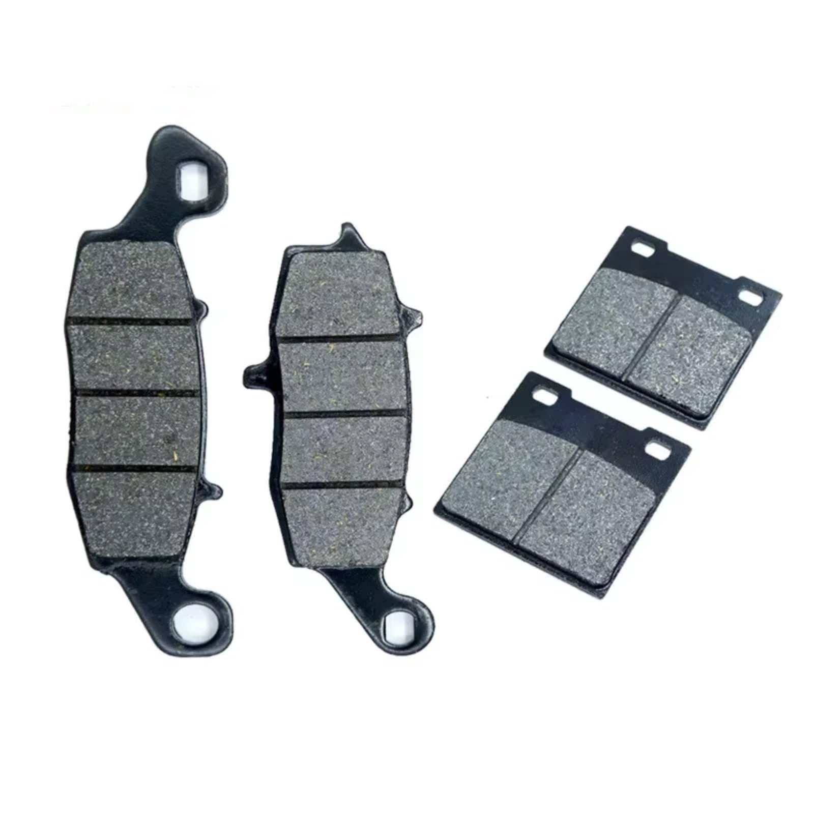 TATARENGS Motorrad Bremsgummi Kompatibel Mit Suzuki Für GS500F 2004 2005 2006 2007 2008 2009 2010 2011 Bremsbeläge Vorne Hinten Set Kit Set Motorradbremsbelag(Front Rear Set) von TATARENGS
