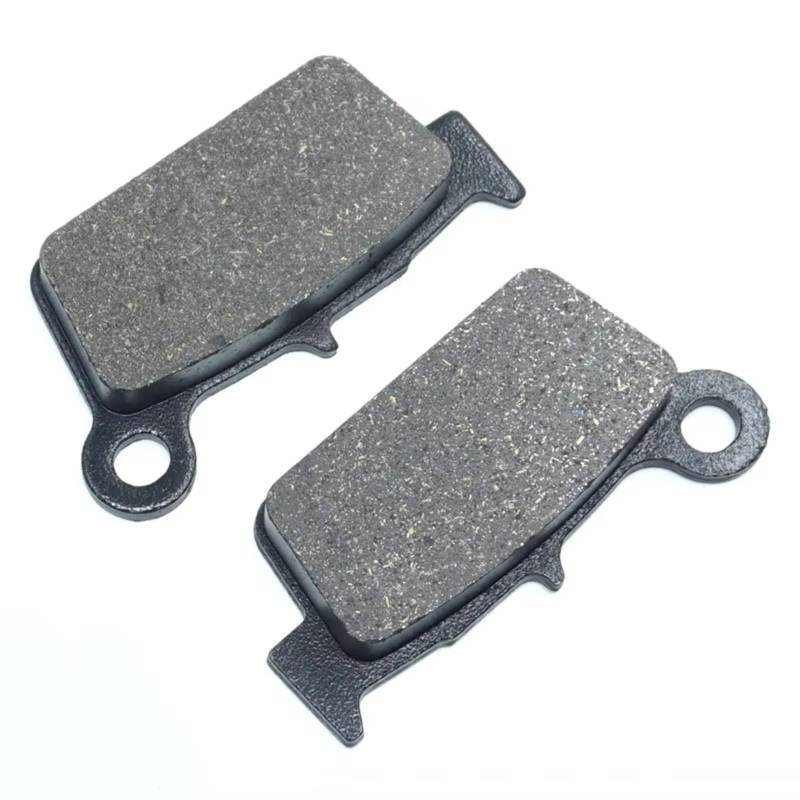 TATARENGS Motorrad Bremsgummi Kompatibel Mit Suzuki Für RMZ250 K4-L7 2004-2017 Für RMZ450 K5-17 2005-2017 Bremsbeläge Vorne Hinten Kit Set Motorradbremsbeläge(Rear Pads) von TATARENGS