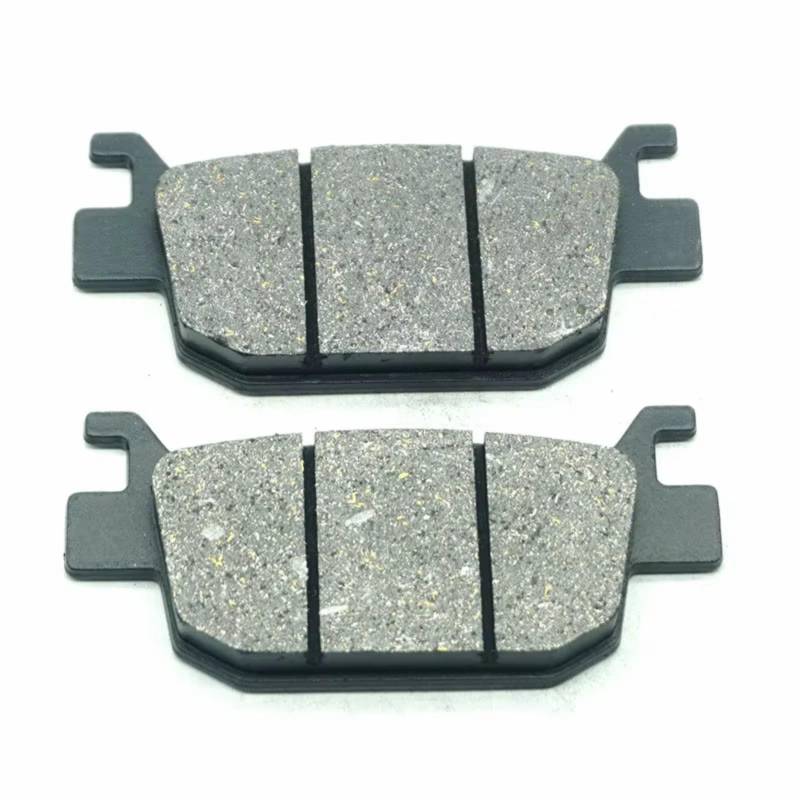 TATARENGS Motorrad Bremsgummi Kompatibel Mit WW125AM Für PCX 2021 Für WW125AP Für PCX JK05-110 2023 Für WW125HVM PCX E:HEV 2021 Roller Vorne Hinten Bremsbeläge Kit Set Teile(Rear Brake Pads) von TATARENGS