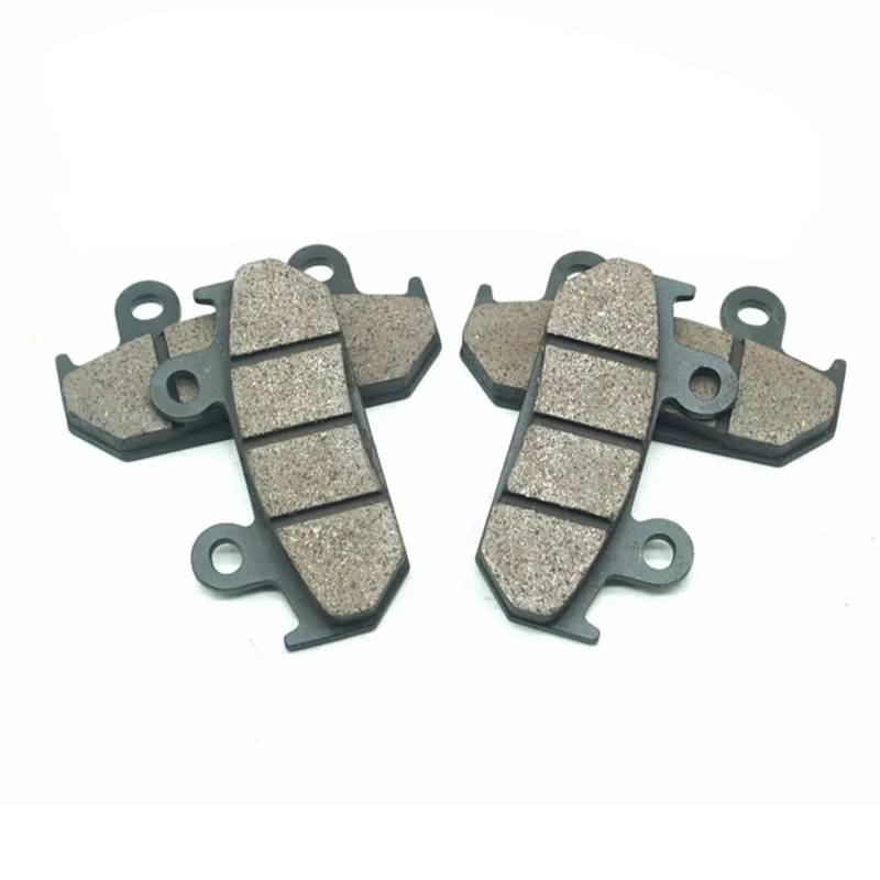 TATARENGS Motorrad Bremsgummi Kompatibel Mit XRV750 Für Africa Für Twin 1990 1991 1992 1993 Bremsbeläge Vorne Hinten Kit Set Motorrad Bremsbeläge Vorne Pad Kit(Front Brake Pads) von TATARENGS