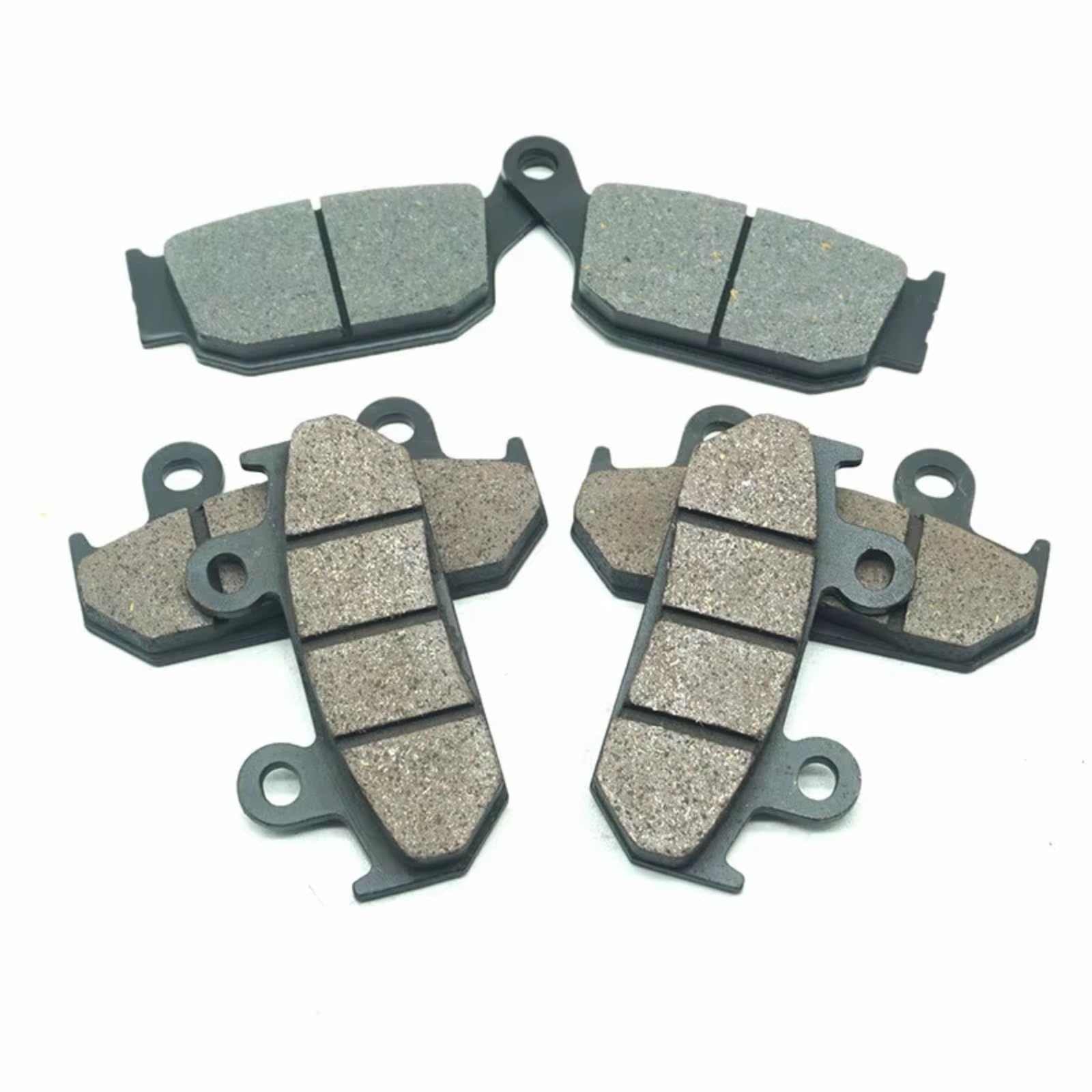 TATARENGS Motorrad Bremsgummi Kompatibel Mit XRV750 Für Africa Für Twin 1990 1991 1992 1993 Bremsbeläge Vorne Hinten Kit Set Motorrad Bremsbeläge Vorne Pad Kit(Front and Rear Set) von TATARENGS
