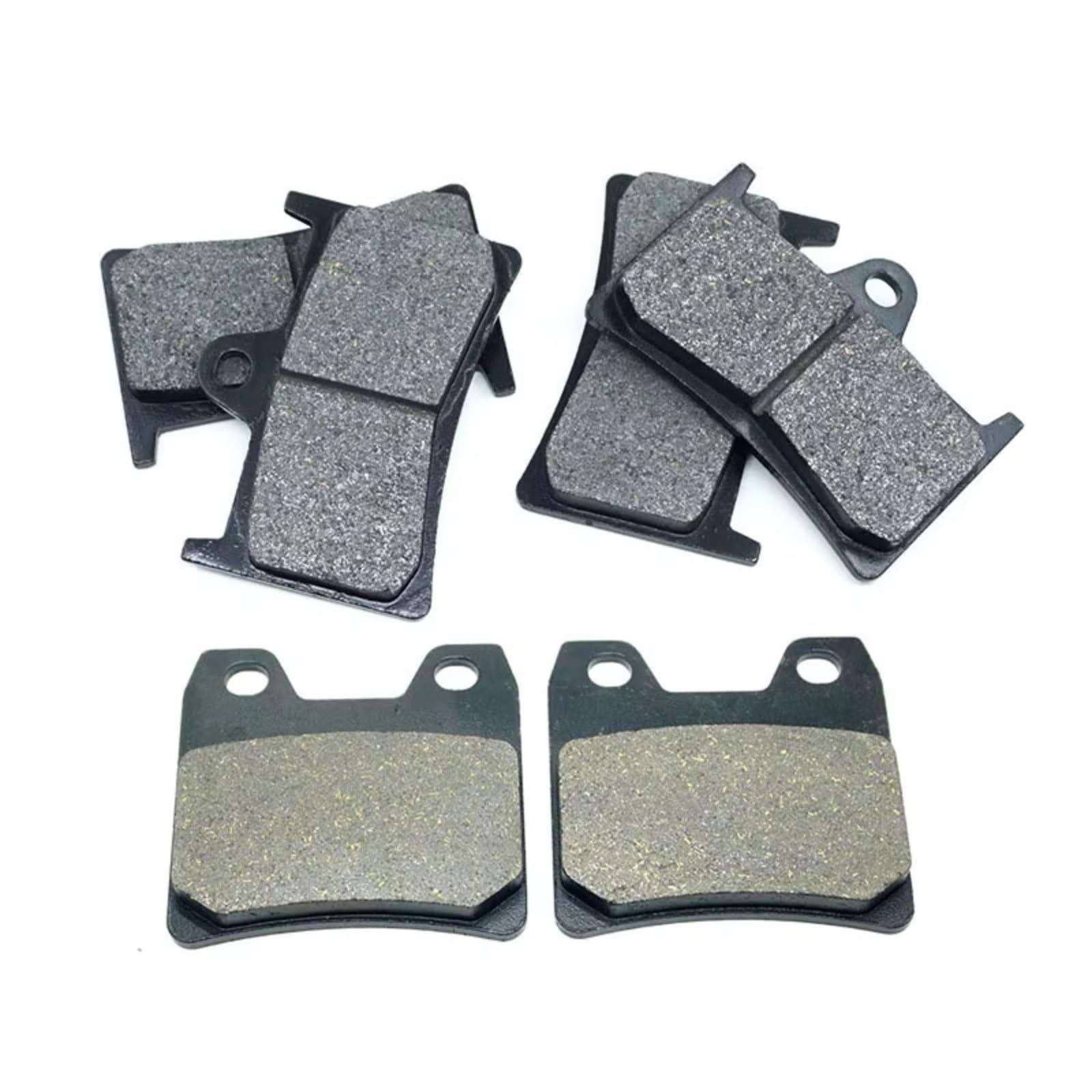 TATARENGS Motorrad Bremsgummi Kompatibel Mit Yamaha Für FZS1000 Für FZ1 2001-2015 Für XJR1300 2002-2017 Für XJR1300C 2015-2019 Vorne Hinten Bremsbeläge Set Kit(Front and Rear) von TATARENGS