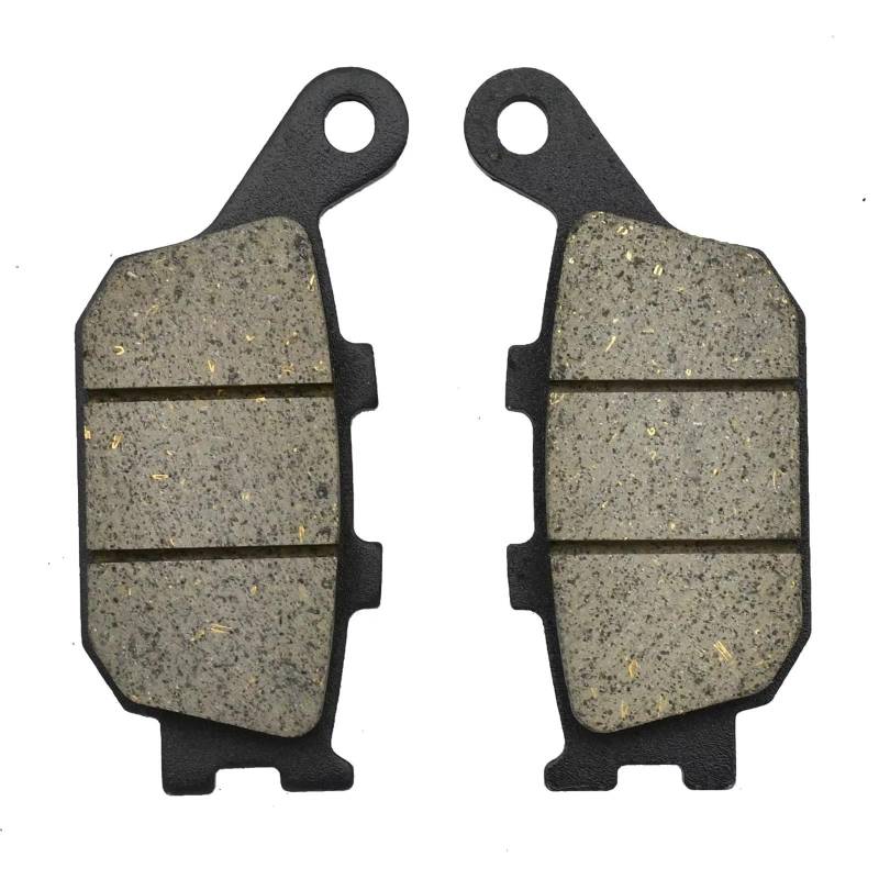TATARENGS Motorrad Bremsgummi Kompatibel Mit Yamaha Für MT-07 Für MT-09 2014-2020 Für MT-10 2018-2020 Motorrad-Bremsbeläge Hinten Motorrad-Bremsbeläge von TATARENGS