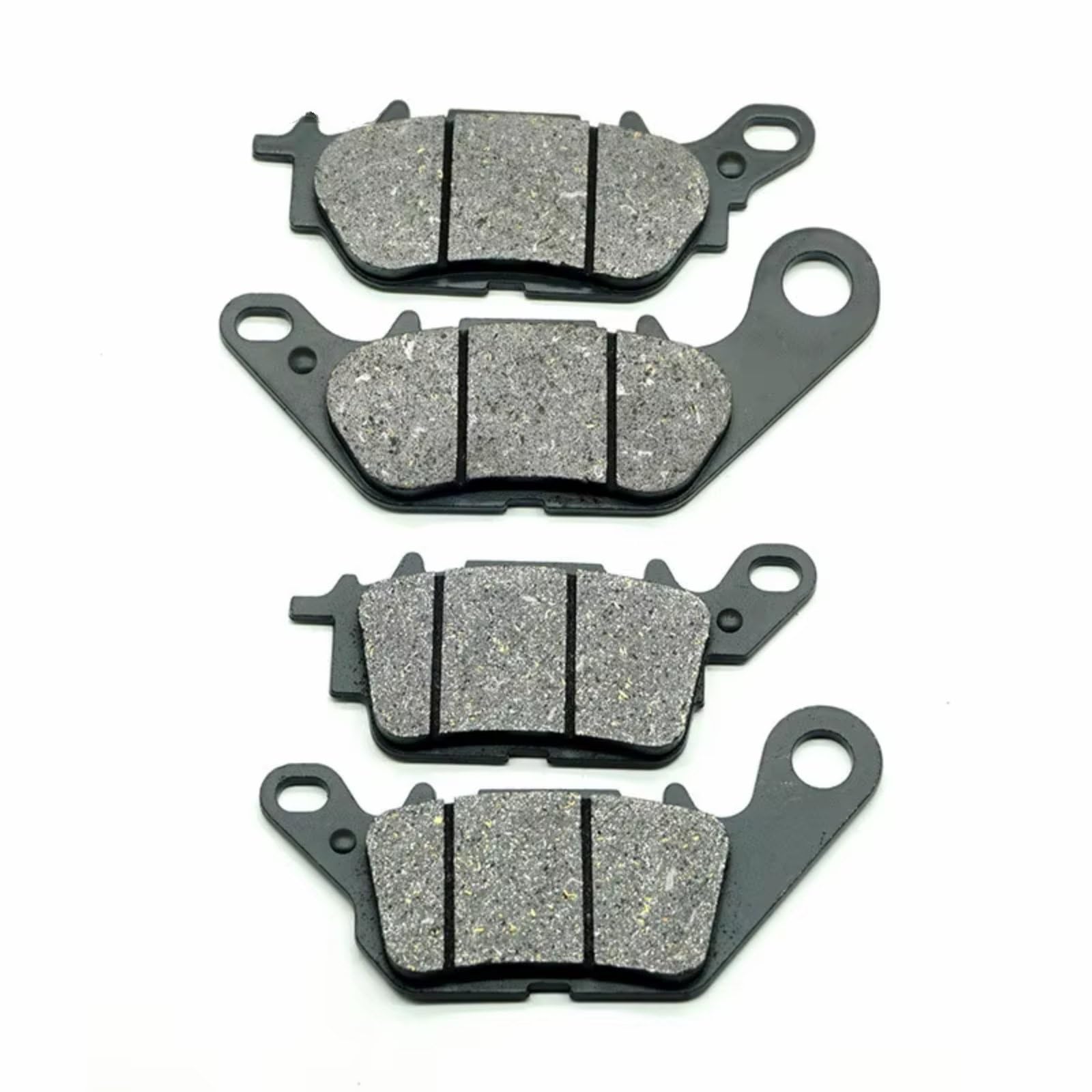 TATARENGS Motorrad Bremsgummi Kompatibel Mit Yamaha Für NMAX 125 ABS 2016-2013 Für NMAX 155 ABS 2017-2024 Motorradteile Vorne Hinten Bremsbeläge Kit Set(Front Rear Pads) von TATARENGS