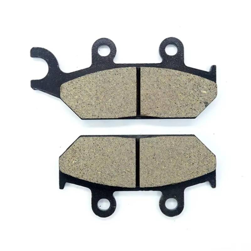 TATARENGS Motorrad Bremsgummi Kompatibel Mit Yamaha Für XT600 1990-1995 Für XT600E 1989-2003 Für XTZ660 Für Tenere 1991-1998 Motorrad Vorne Und Hinten Bremsbeläge Set Kit(Front Brake Pads) von TATARENGS