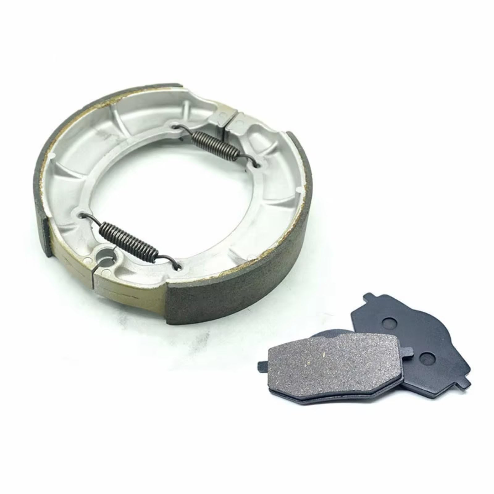TATARENGS Motorrad Bremsgummi Kompatibel Mit Yamaha Für XV535 Für XV535S Für Virago535 1987-1994 Für XV400 Für Virago 1987 1991 1992 Motorrad Vorne Hinten Bremsbeläge Set Kit(Front and Rear) von TATARENGS