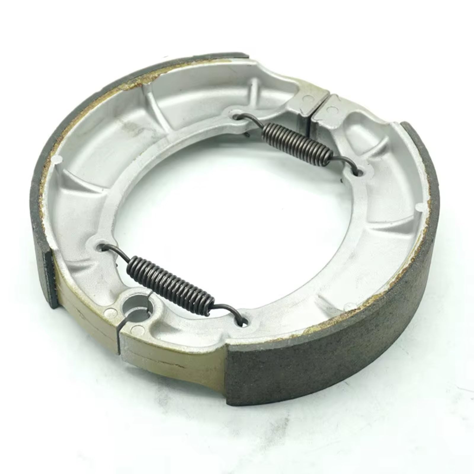 TATARENGS Motorrad Bremsgummi Kompatibel Mit Yamaha Für XVS650 Drag Für Star 1997-2004 Für Custom 2004-2019 Motorrad Vorne Hinten Bremsbeläge Schuh Set Kit(Rear Brake Shoe) von TATARENGS