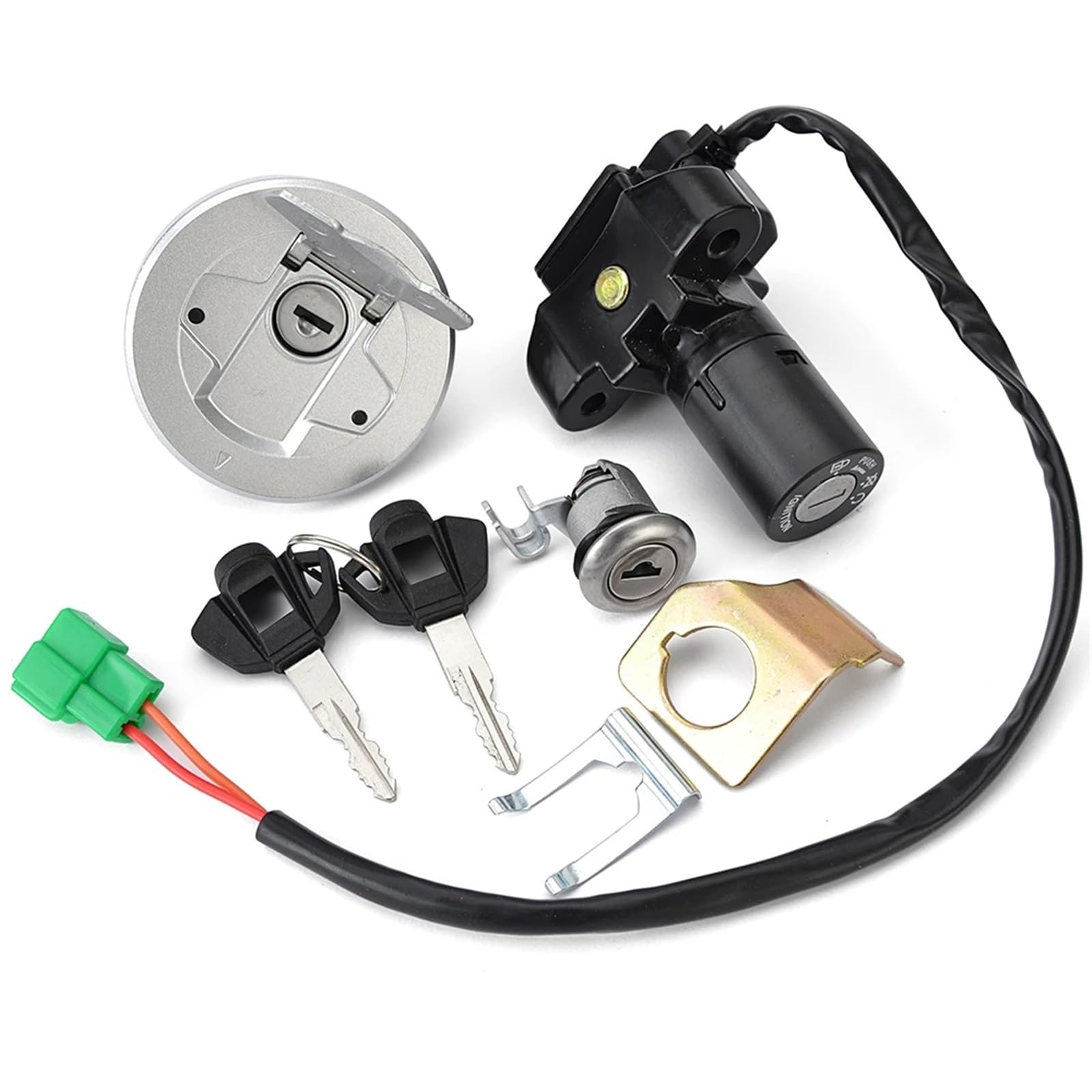 TATARENGS Motorrad Zündschloss Kompatibel Mit Suzuki Für Gixxer155 Für Gsx150 Für Gsx150f 2016 2017 2018 Motorrad Zündschlüssel Tankdeckel Schloss Set 3700034830000 TATARENGS Motorrad Zündschloss Kompatibel Mit Suzuki Für Gixxer155 Für Gsx150 Für Gsx150f 2016 2017 2018 Motorrad Zündschlüssel Tankdeckel Schloss Set 3700034830000 von TATARENGS