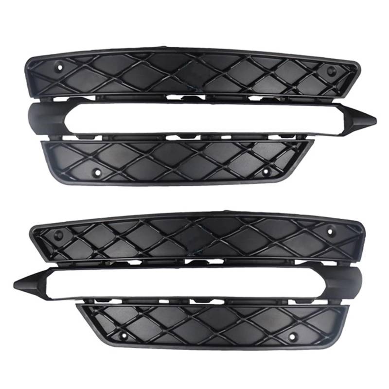TATARENGS Nebelscheinwerfer-Gitter Kompatibel Mit Benz Für W204 C-Klasse 2012 2013 2014 Auto Frontstoßstangengrill Nebelscheinwerferabdeckung Grille 2048851353 2048851453 von TATARENGS