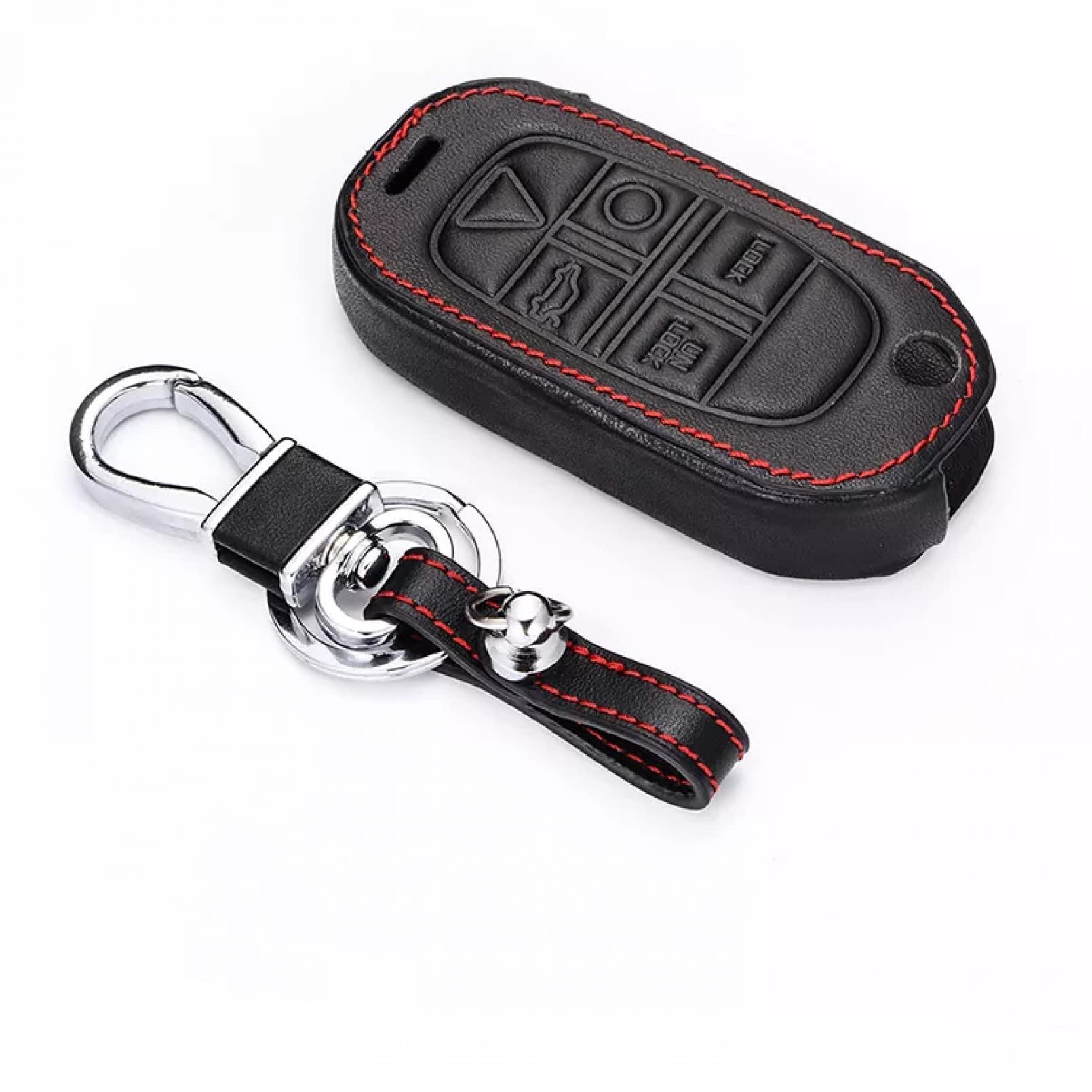 Leder Autoschlüssel Fall Remote Protector Cover Tasche Shell Schlüsselanhänger Zubehör 5 Tasten für Volvo XC90 S80 XC70 S60 V70 C30 C70 S40 Leder Autoschlüssel Fall Remote Protector Cover Tasche Shell Schlüsselanhänger Zubehör 5 Tasten für Volvo XC90 S80 XC70 S60 V70 C30 C70 S40 von TATINE