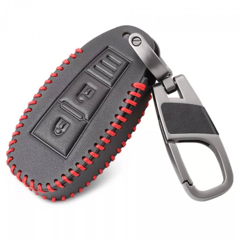 Leder Autoschlüssel Fall Remote Protector Cover Tasche Shell Schlüsselanhänger Zubehör für Suzuki Swift Kizashi Sport SX4 S-Cross Grand Vitara von TATINE