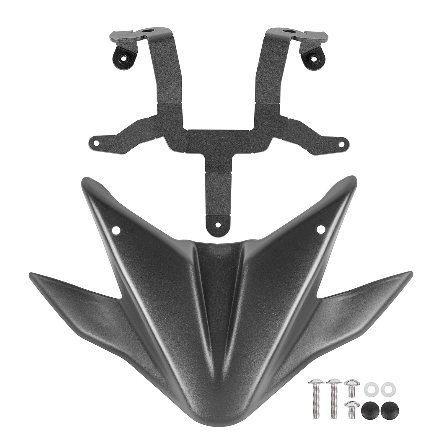 Motorrad-Frontfender-Schnabel-Nasenkegel-Extender-Abdeckungsschutz, aerodynamische Winglets, Verkleidung, dekoratives Kit, kompatibel mit Y-amaha Tracer 9 GT Tracer9 Tracer-9 2021 2022 2023 2024 von TAZGANTAX