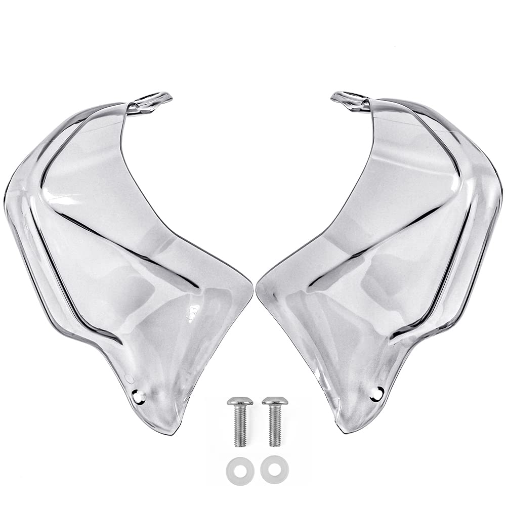 Motorrad-Lenker-Handschutz, winddichter Schutz, passend für B.M.W G310GS G310R F800GS R1200GS R1250GS ADV G 310 GS G 310 R F 800 GS R 1200 GS R 1250 GS Adventure (Klar) von TAZGANTAX
