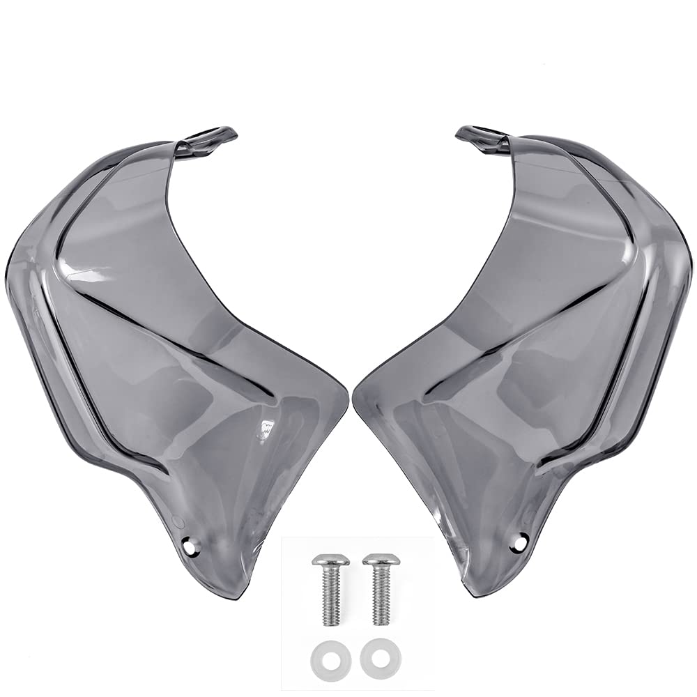 Motorrad-Lenker-Handschutz, winddichter Schutz, passend für B.M.W G310GS G310R F800GS R1200GS R1250GS ADV G 310 GS G 310 R F 800 GS R 1200 GS R 1250 GS Adventure (Leichter Rauch) von TAZGANTAX