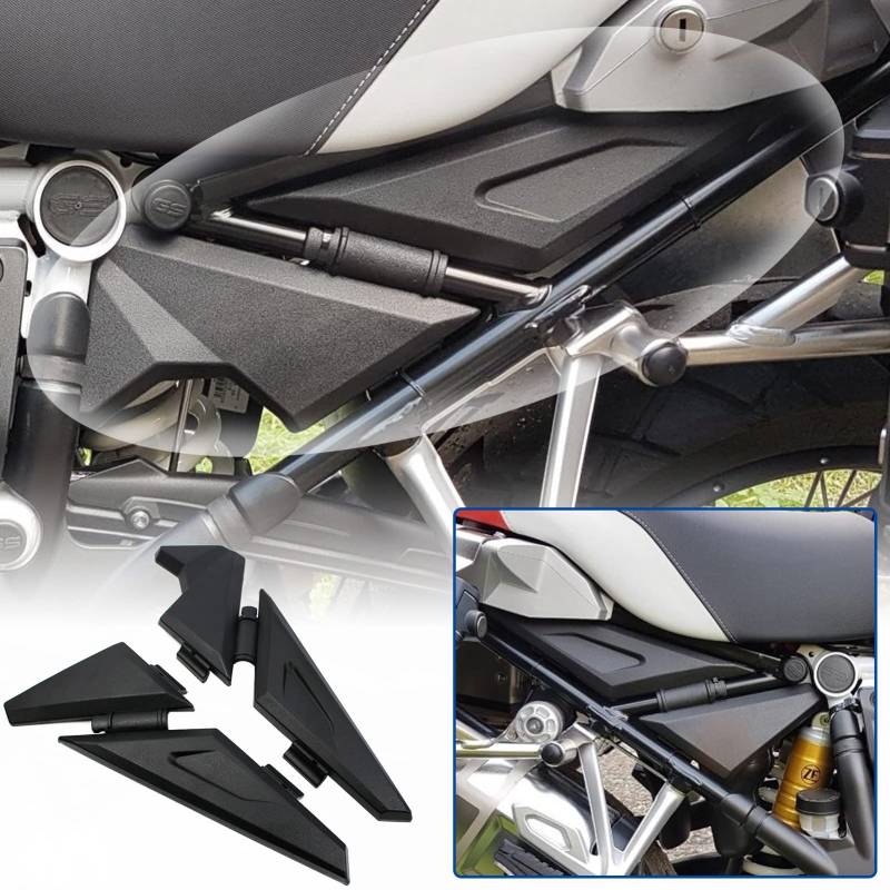 TAZGANTAX Motorrad-Einfüllsitz-Seitenrahmen-Abdeckung, kompatibel mit B.M.W R1200GS R 1200 GS LC ADV Adventure 2013-2021 2016 2017 2018 2019 2020 Verkleidungsschutz von TAZGANTAX