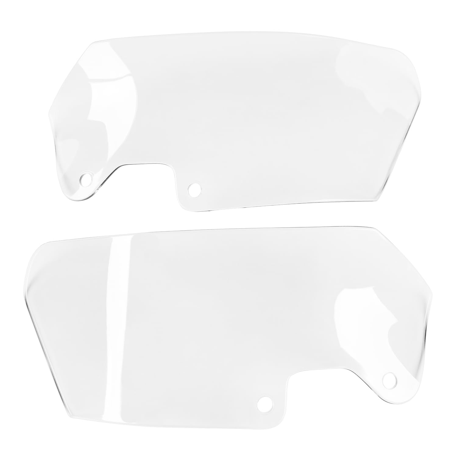 TAZGANTAX Motorrad Kraftstofftank Seitenwindabweiser R1200GS ADV Seitenwand Winglet Extender Passend für B.M.W R 1200 GS R-1200-GS Adventure ADV. 2006 2006 2007-2013 2010 2011 2012 (Klar) von TAZGANTAX