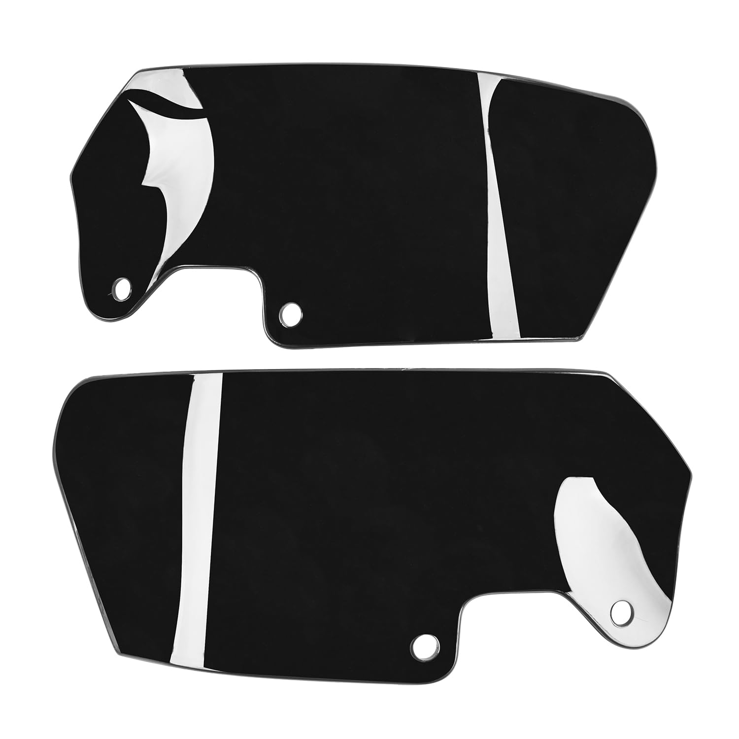 TAZGANTAX Motorrad Kraftstofftank Seitenwindabweiser R1200GS ADV Seitenwand Winglet Extender Passend für B.M.W R 1200 GS R-1200-GS Adventure ADV. 2006 2006 2007-2013 2010 2011 2012 (Rauch) von TAZGANTAX