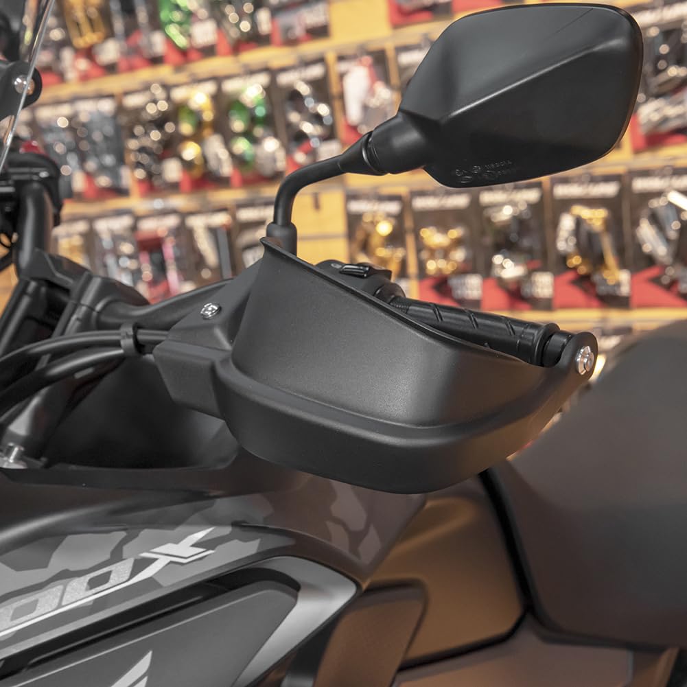 TAZGANTAX Schwarz Motorrad Handschutz Wind Kälteschutz Kompatibel mit CB500X CB500F CB 500 X CB 500 F CB 500X CB 500F 2013 2014 2015 2016 2017 2018 2019 2020 2021 2022 von TAZGANTAX
