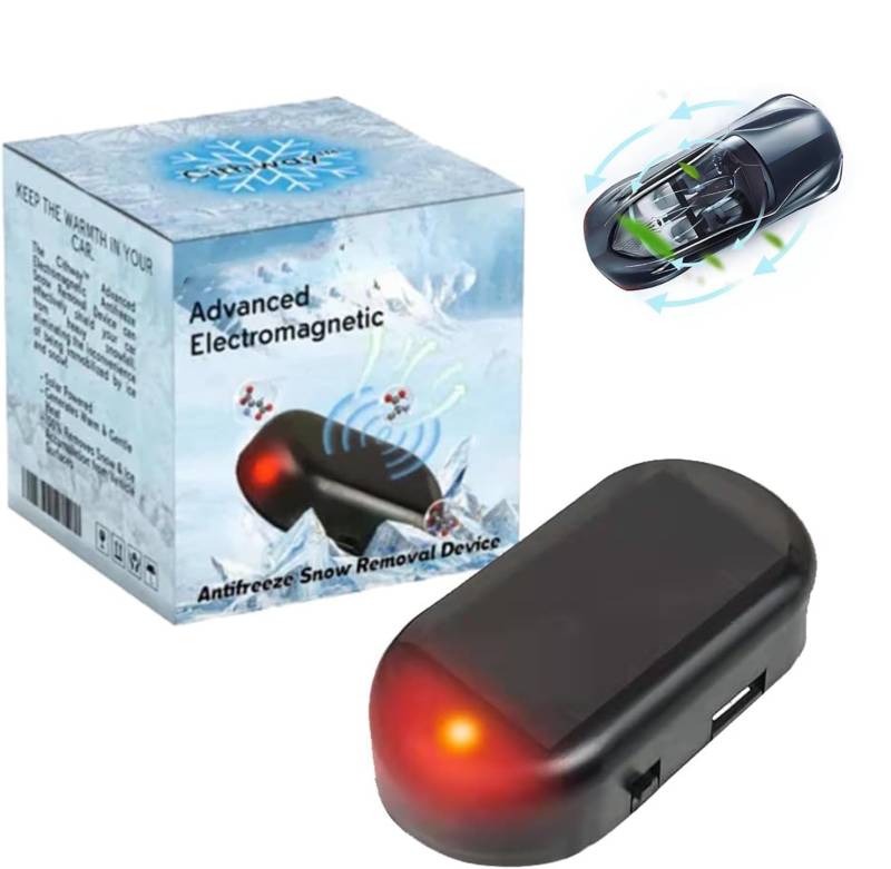 TBLMPNE Auto Enteiser Elektromagnetische molekulare Interferenz Frostschutzmittel Schneeräumungswerkzeug, Elektromagnetisches Antifrost, Mikrowellen Molekular Enteisung Instrument (1 Stück) von TBLMPNE