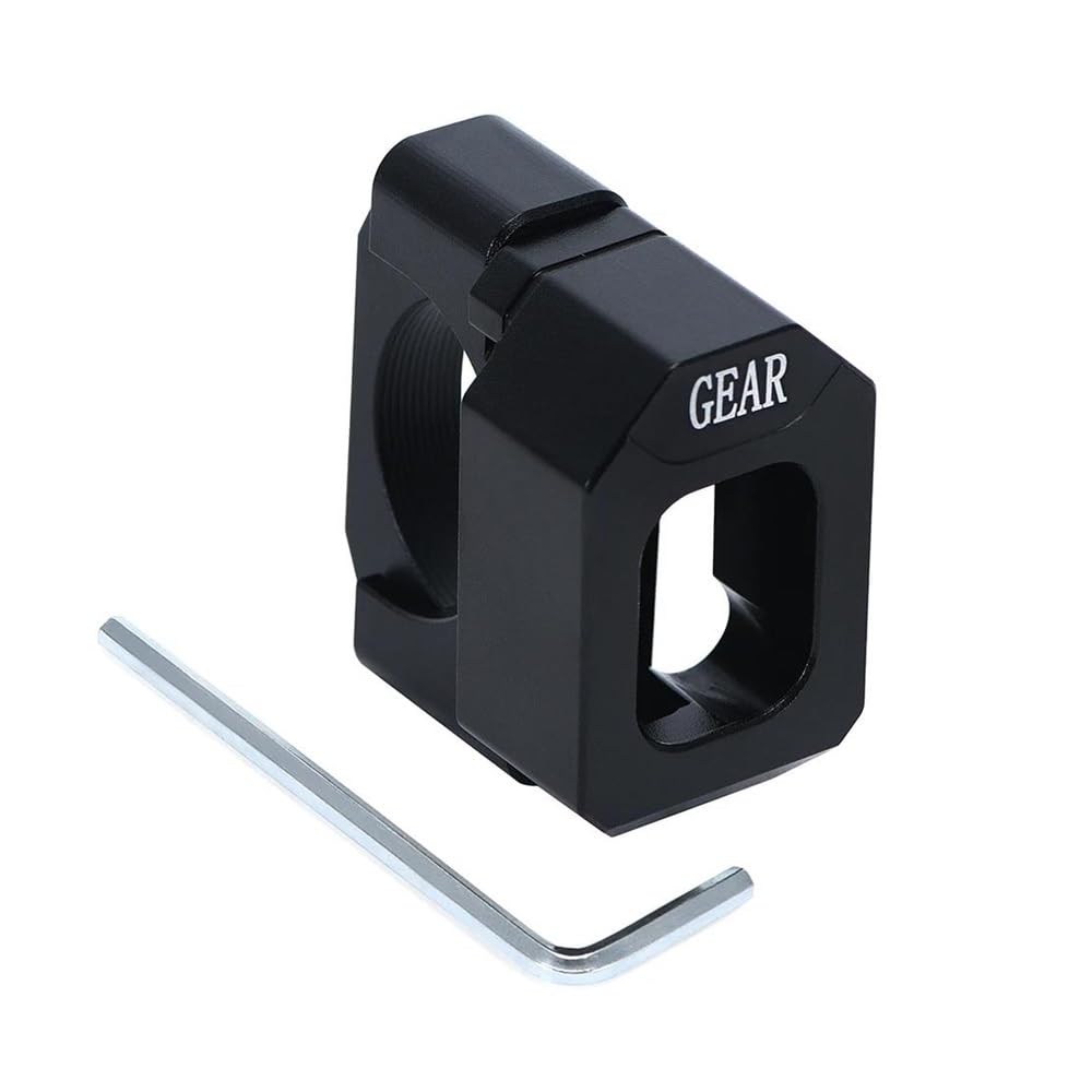 Gear Digitalanzeige Motorrad Zubehör Universal Geschwindigkeit Getriebe Display Halterung Getriebe Display Halterung Geschwindigkeit Getriebe Anzeige Digital Mete(Black) von TBUOIUE