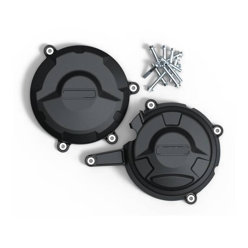 Nockenabdeckung Motorrad Motor Lichtmaschine Kupplung Schutz Abdeckung Zubehör Für Panigale 1199 2012-2014 & Für Panigale 1299 2016-2020 von TBUOIUE