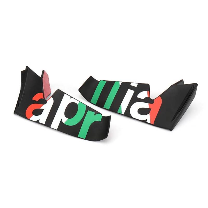 TBUOIUE Flügel Spoiler Motorrad Front Schnabel Abdeckung Frontal Spoiler Wind C Aerodynamik Verkleidung Winglets Abdeckung Für A&prilia Für RS660 RS 660 von TBUOIUE