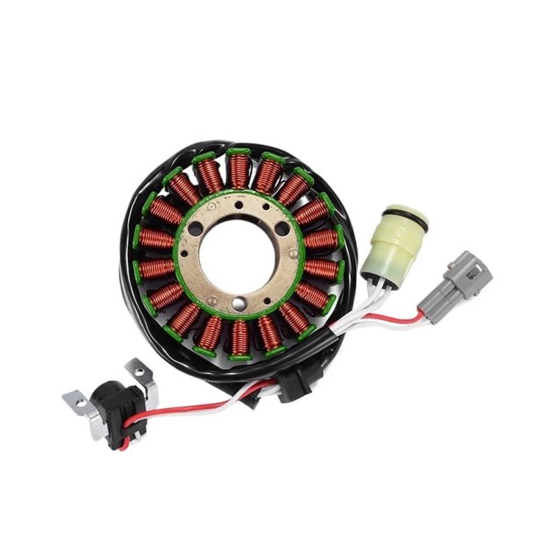 TBUOIUE Stator Spule Motorrad Generator Stator Spule Für YFM125G Für Grizzly 125 2004-2013 Für YFM125GH Für Grizzly 125 Für Hunter 2005-2008 1C5-81410-0 von TBUOIUE