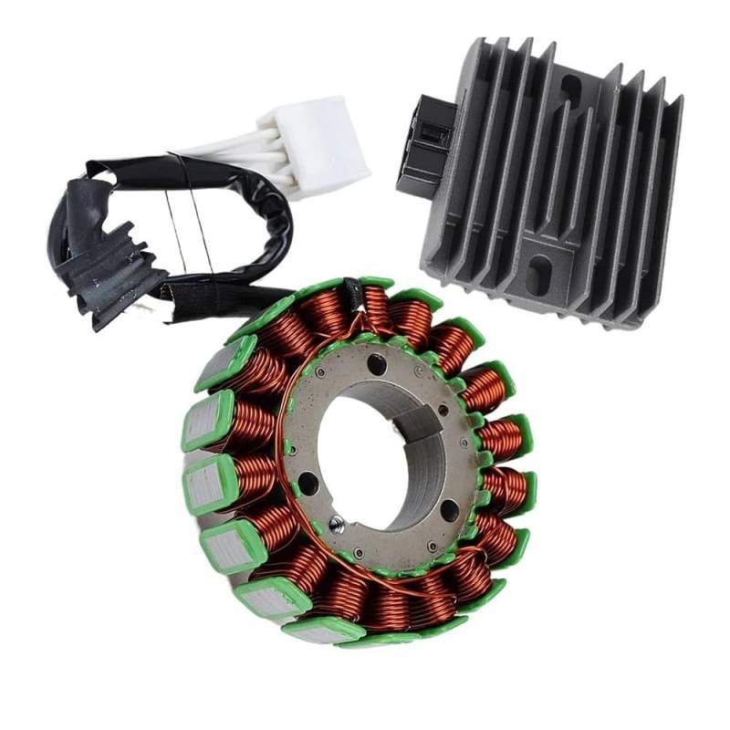 TBUOIUE Stator Spule Motorrad Magneto Stator Spule Gleichrichter Dichtung Set Für FZ6 Für FZ6N Für FZ6S 2004-2009 2005 2006 2007 2008 von TBUOIUE