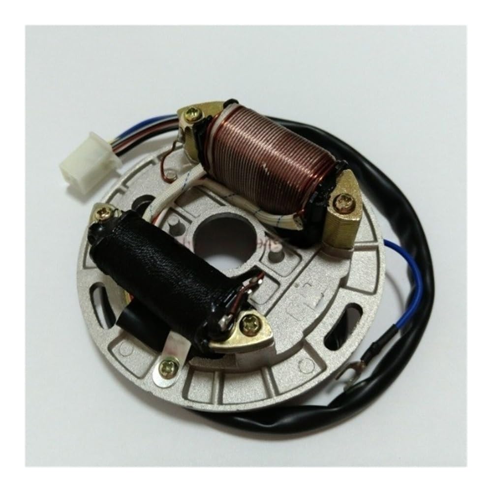 TBUOIUE Stator Spule Motorrad Roller Inner Rotor Kit Zündung Stator Magneto Spule Mit Platte Für 2 Hub 100cc AX 100 In 2 Pole TBUOIUE Stator Spule Motorrad Roller Inner Rotor Kit Zündung Stator Magneto Spule Mit Platte Für 2 Hub 100cc AX 100 In 2 Pole von TBUOIUE