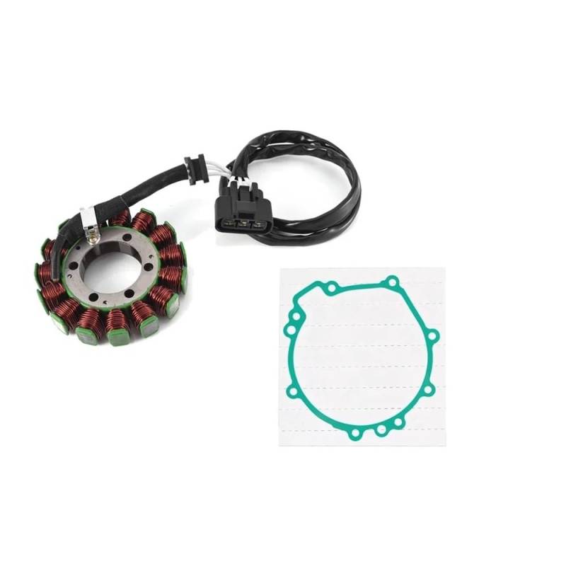 TBUOIUE Stator Spule Motorstatorspule + Spannungsreglergleichrichter Mit Dichtung Für Zx10r 2010 Für ZX-10R Für N&inja Für Zx10r Für ZX1000 2008 2009 von TBUOIUE