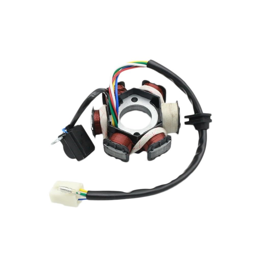 TBUOIUE Stator Spule Universal Motorrad Für GY6 Stator Magneto 6 Spule 5 Draht 50cc 110cc 125cc 150cc Roller Moped Bike ATV Quad TBUOIUE Stator Spule Universal Motorrad Für GY6 Stator Magneto 6 Spule 5 Draht 50cc 110cc 125cc 150cc Roller Moped Bike ATV Quad von TBUOIUE