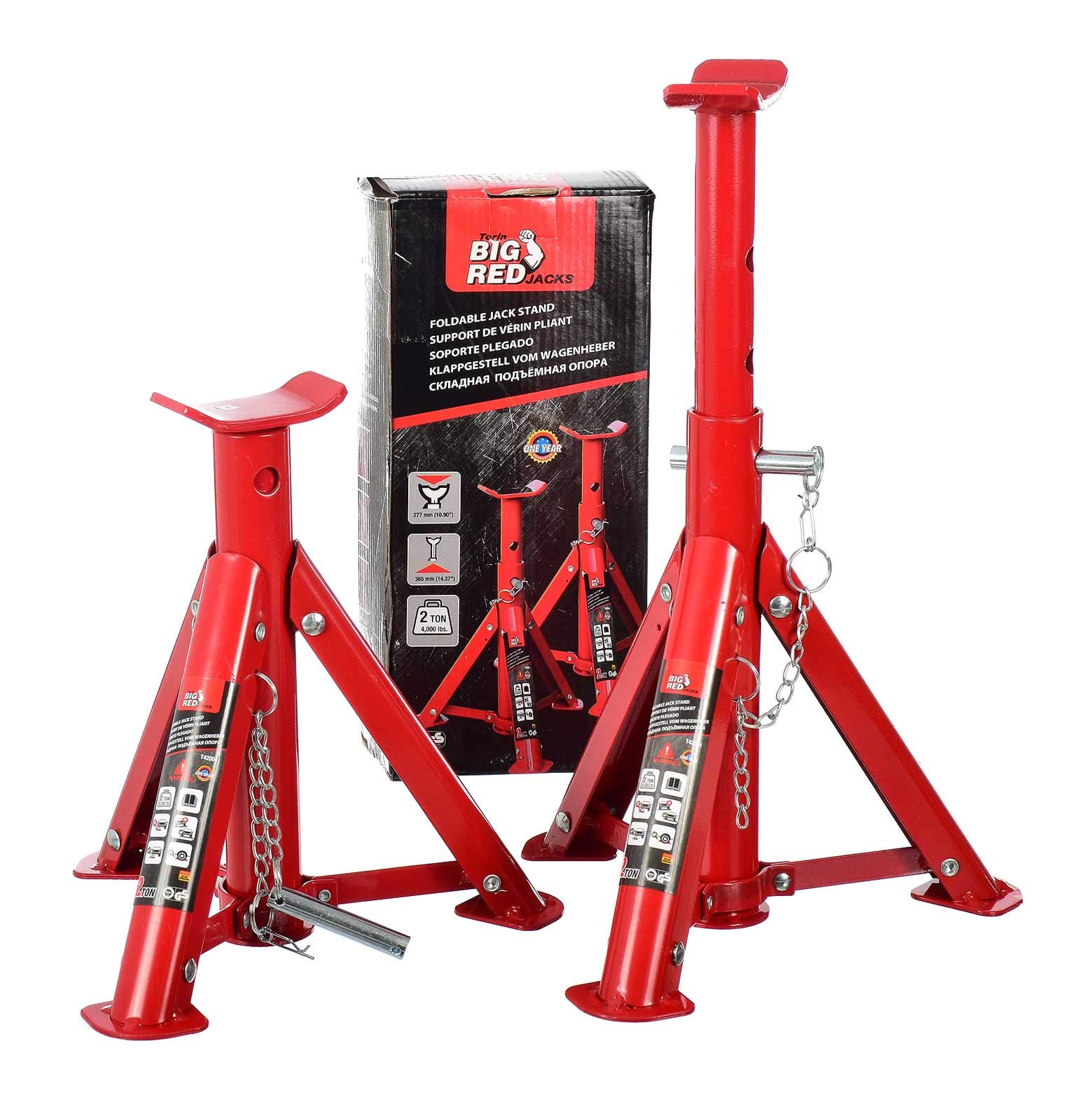 2 Unterstellböcke Abstellböcke Stützböcke Klappbar Set 277-365mm 2000kg 2 Unterstellböcke Abstellböcke Stützböcke Klappbar Set 277-365mm 2000kg von TC TECHNIC