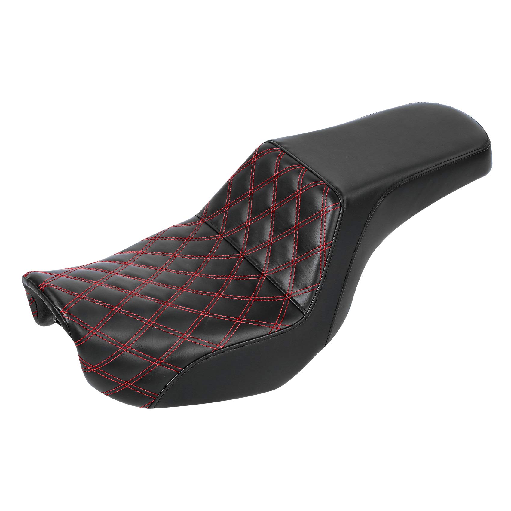 TCMT Rider Driver & Beifahrersitz passend für Harley Dyna Super Glide Street Bob Wide Glide Fat Bob Low Rider Switchback 2006–2017 TCMT Rider Driver & Beifahrersitz passend für Harley Dyna Super Glide Street Bob Wide Glide Fat Bob Low Rider Switchback 2006–2017 von TCMT