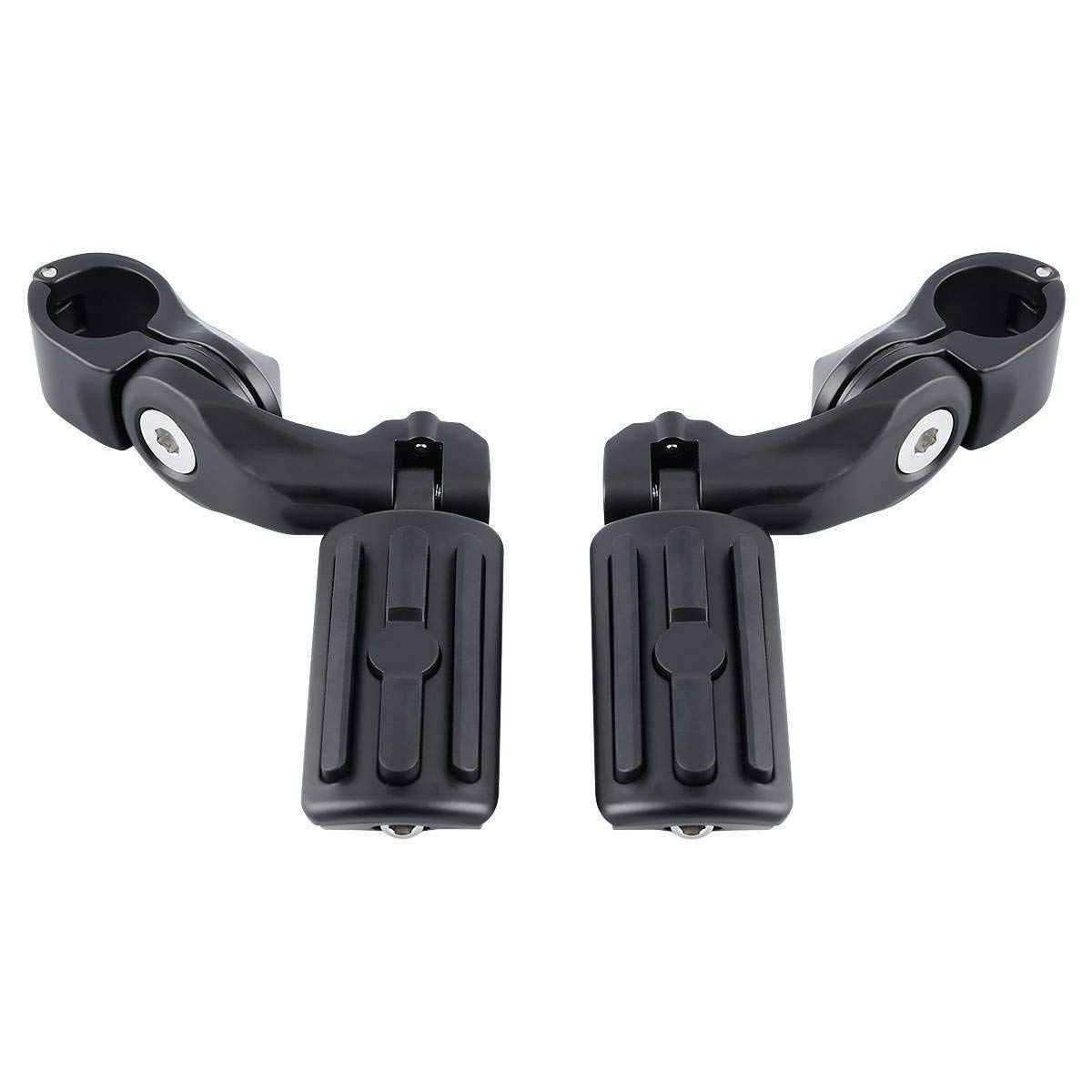 TCMT 3,2 cm Autobahn-Fußrasten passend für Harley Touring Road King Street Glide Road Glide Electra Glide Softail Sportster Dyna mit 3,2 cm Motorschutz TCMT 3,2 cm Autobahn-Fußrasten passend für Harley Touring Road King Street Glide Road Glide Electra Glide Softail Sportster Dyna mit 3,2 cm Motorschutz von TCMT