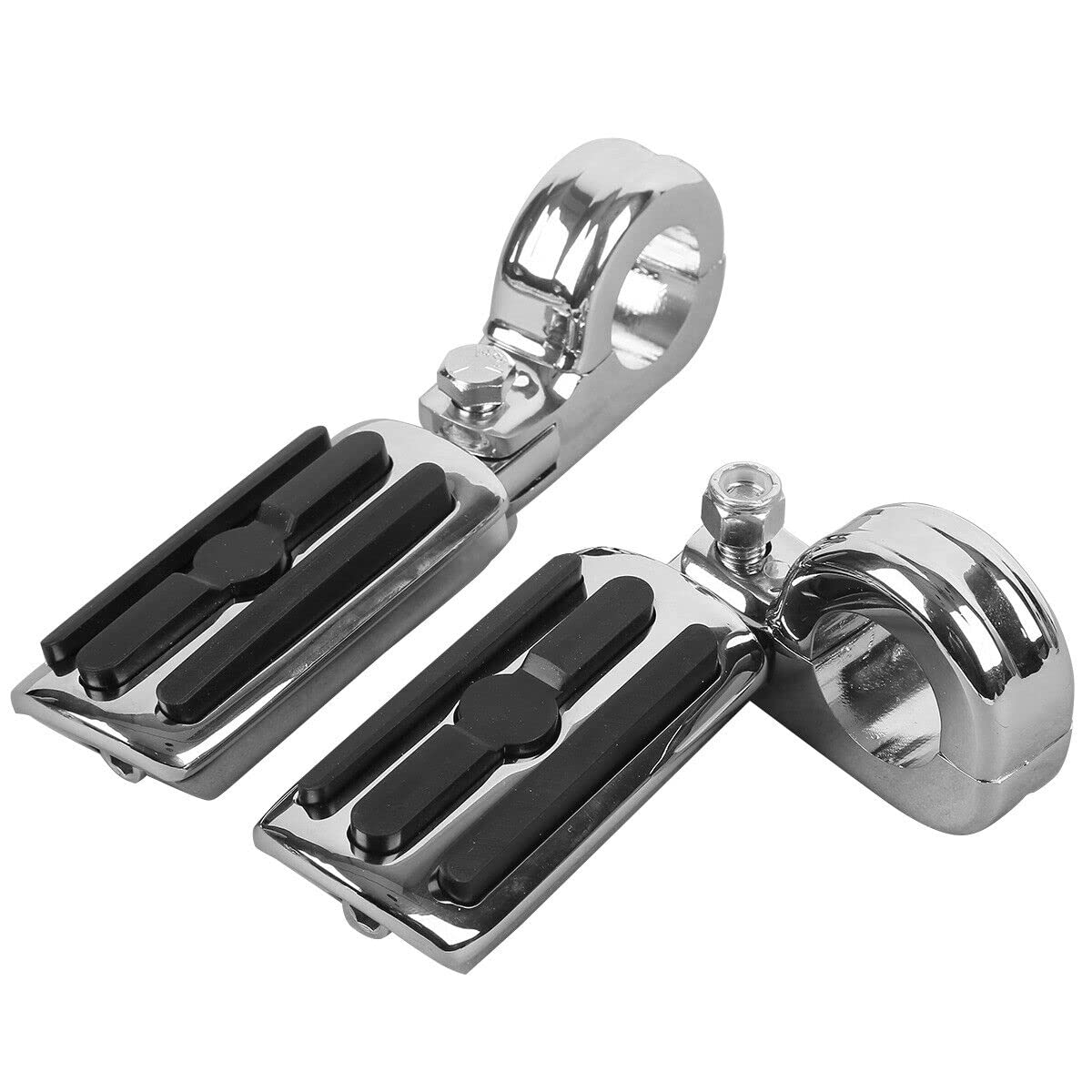 TCMT 32 mm 1 1/4 Zoll Motorschutz-Fußrasten Kit passend für Harley Touring Road King Street Glide Road Glide Electra Glide Softail Sportster XL 883 1200 Dyna mit 3,2 cm Motorschutz TCMT 32 mm 1 1/4 Zoll Motorschutz-Fußrasten Kit passend für Harley Touring Road King Street Glide Road Glide Electra Glide Softail Sportster XL 883 1200 Dyna mit 3,2 cm Motorschutz von TCMT
